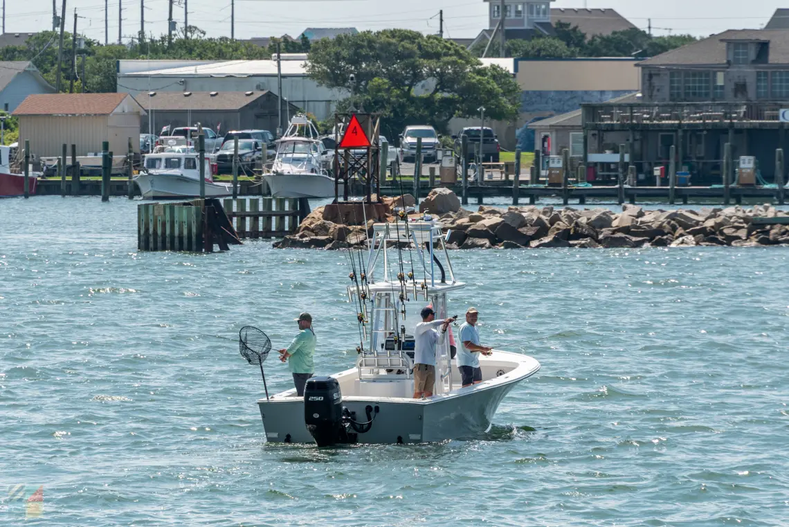 Fishing in Pamlico Sound