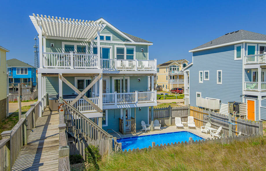 Sandy Bottoms Vacation rental home in Nags Head, NC settings>site