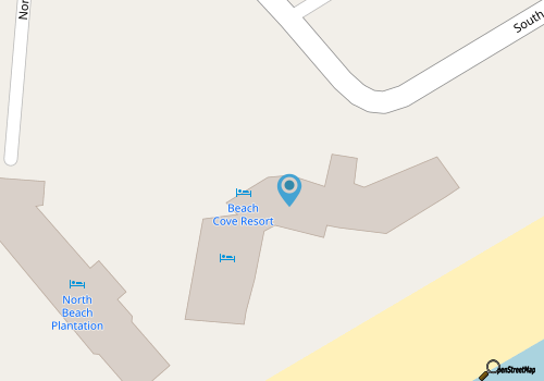 Beach Cove Resort map location