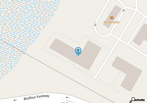 Suburban Extended Stay Hilton Head map location