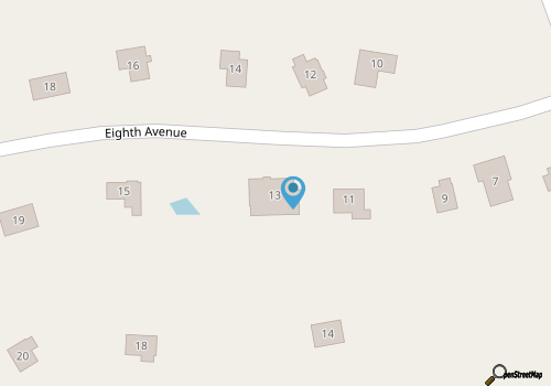 ATTITUDE ADJUSTMENT map location