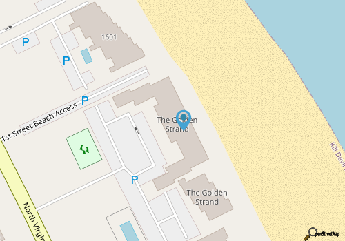 GS-2-A1 Oceanside 2 Bedroom Condo at Golden Strand map location