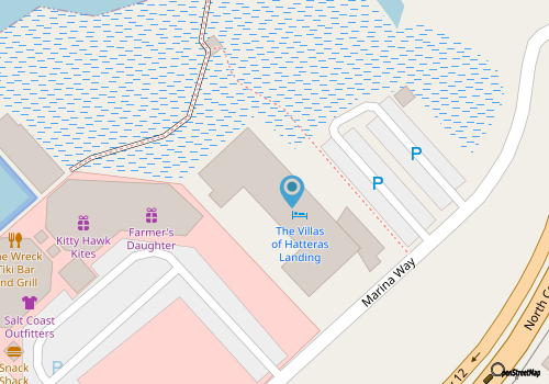 VH114 Sunset Surf at Villas of Hatteras Landing map location