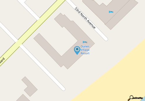 Dunes Village Resort map location