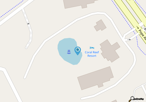 Coral Sands Resort map location