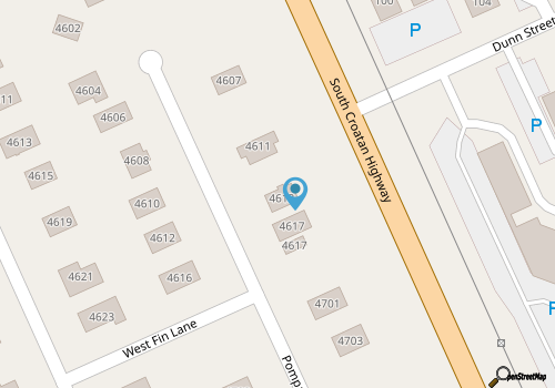 Billfish Bungalow map location