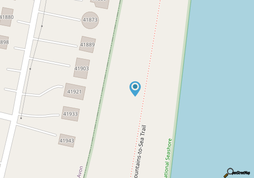 Beachfront Villa Royale OBX map location