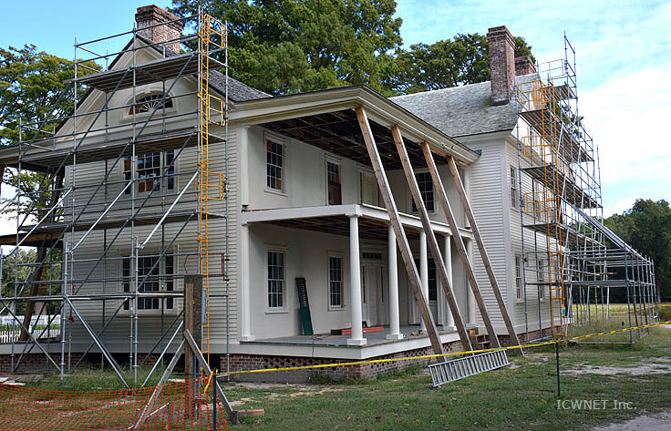 Restoration underway at Somerset Place