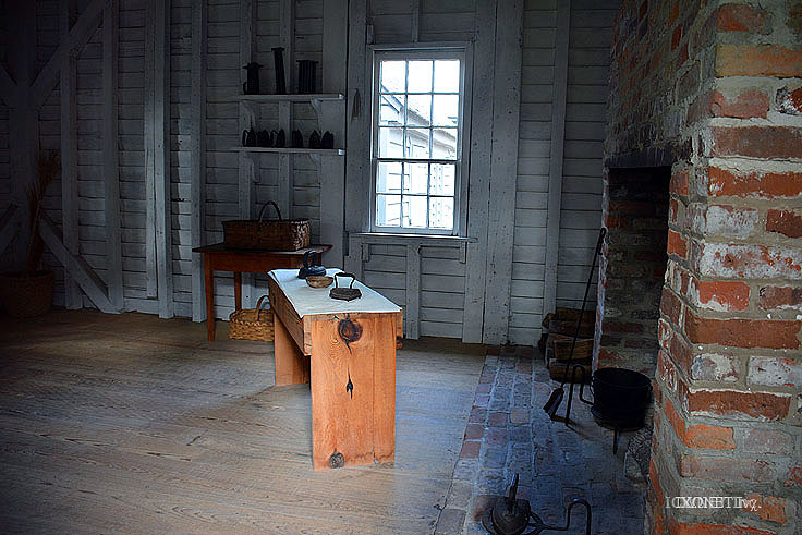 Buildings at Somerset Place feature historic furnishings