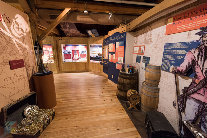 North Carolina Maritime Museum at Beaufort displays