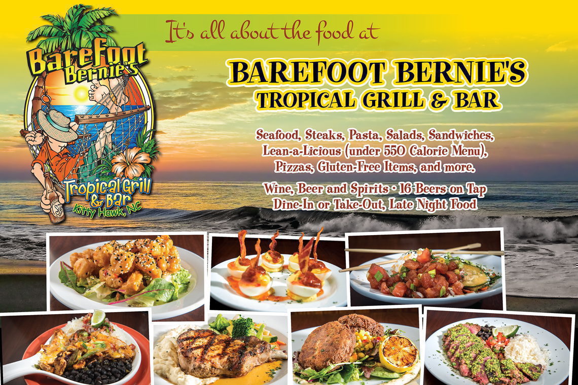 Barefoot Bernies Tropical Grill Bar Outerbankscom - 