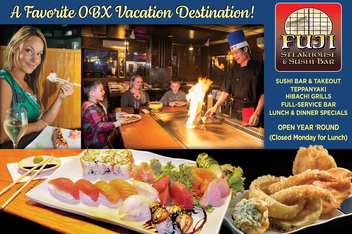20% OFF HIBACHI DINNER ENTREE 5:00-6:30PM