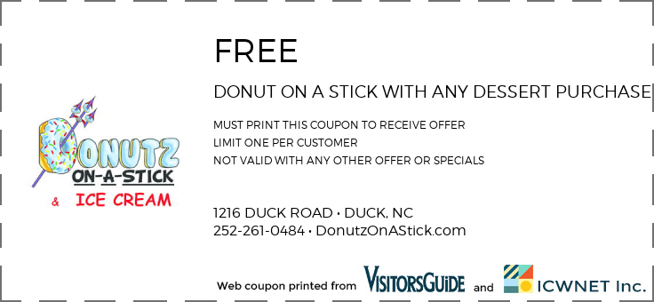 Donutz on a Stick - OuterBanks.com