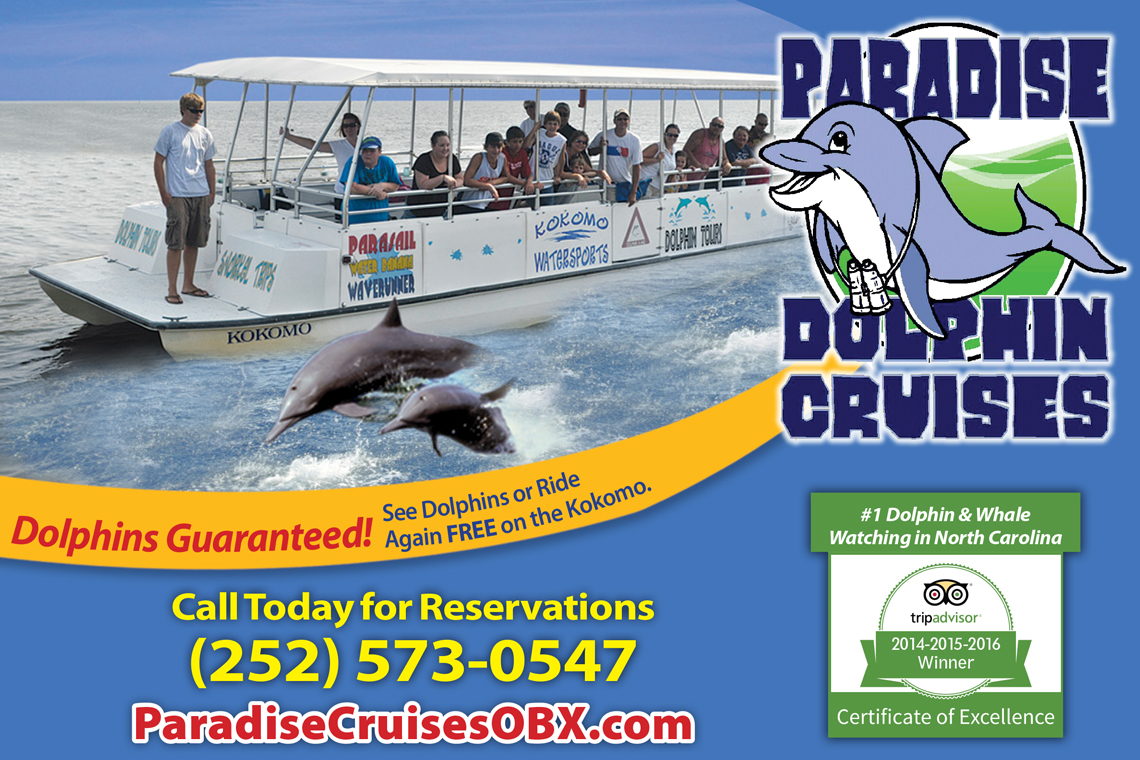 Paradise Dolphin Cruises - OuterBanks.com