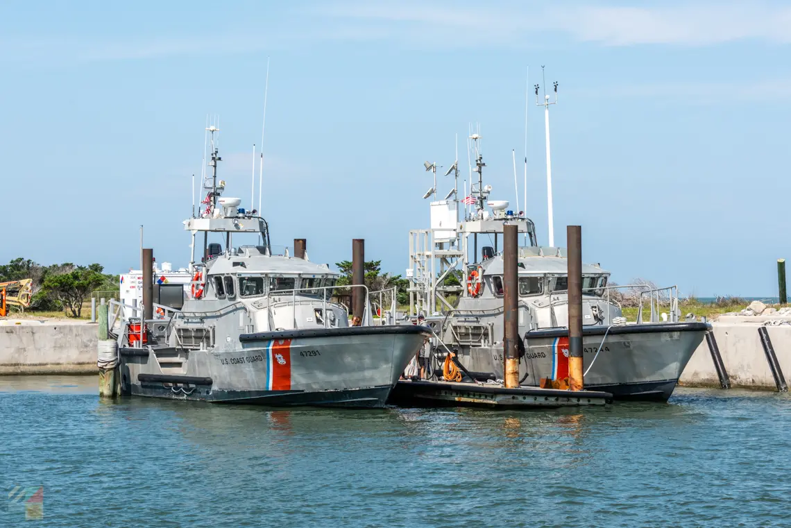 Coast Guard boats