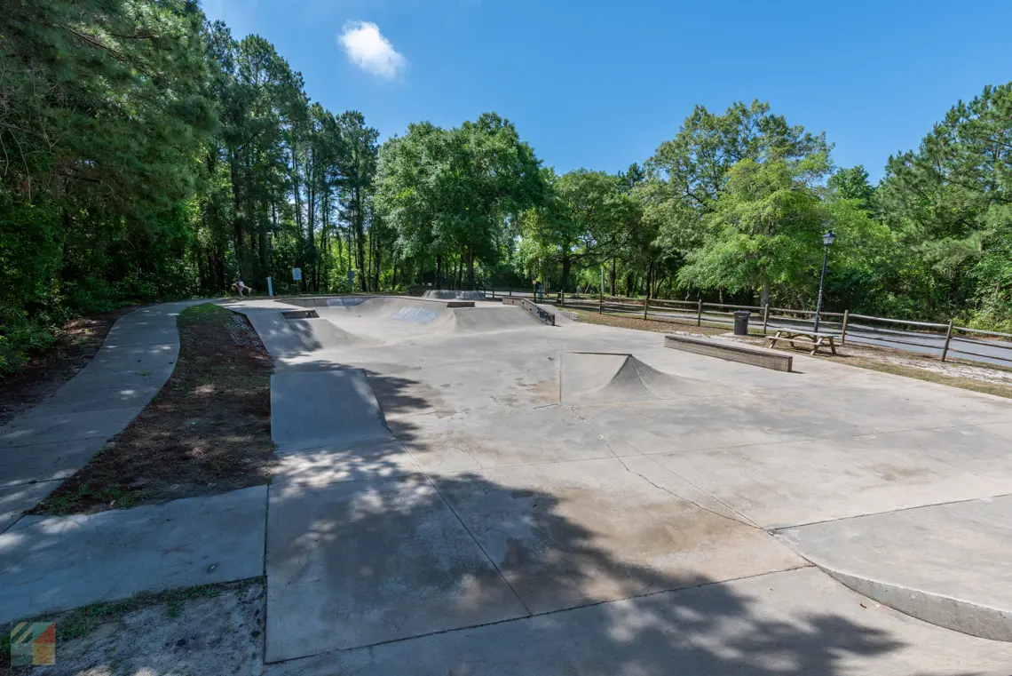 Skate park at Kitty Hawk Park
